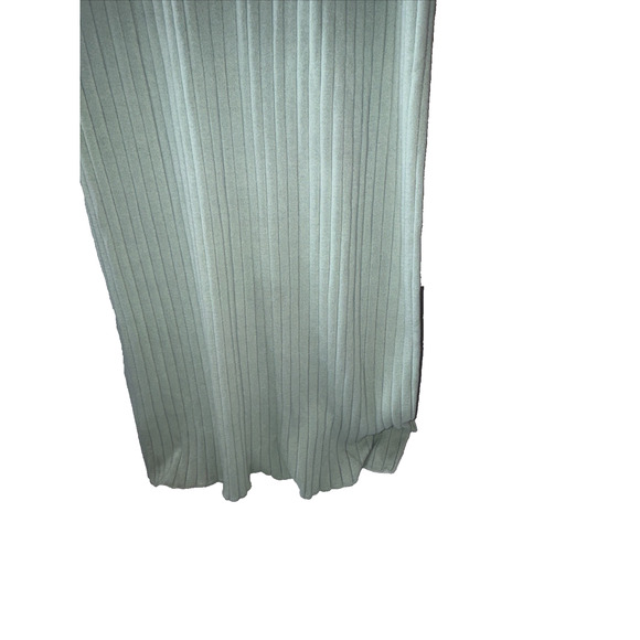 Eloquii Seafoam Green Ribbed Maxi Dress (no Belt) Size 26/28 - Picture 13 of 15